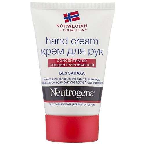 Крем для рук Neutrogena Norwegian formula Concentrated без запаха