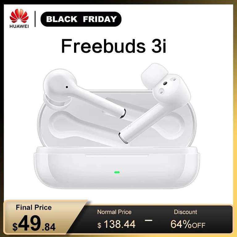 [23.11] TWS наушники Huawei freebuds 3i (есть шумоподавление)