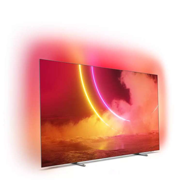 55" OLED ТВ Philips 55OLED805, Android TV, Ambilight 3, 10 бит, 5700PPI, 100Гц + 21к бонусов