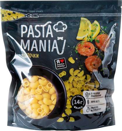 Макаронные изделия Pasta Mania, дурум, в ассортименте 430 г