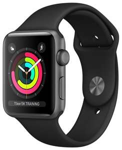 Умные часы Apple Watch 3 42mm черные РСТ