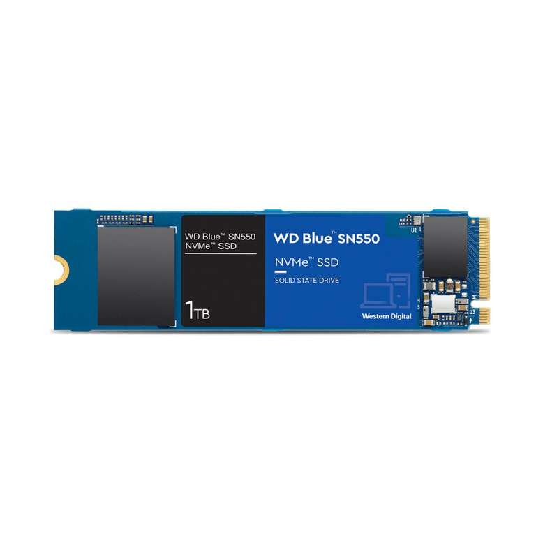 1TB M.2 NVMe твердотельный накопитель SSD WD Blue SN550
