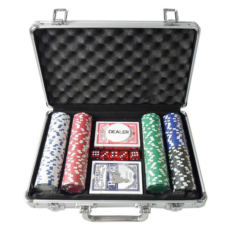 Покерный набор на 200 фишек по 11.5 гр.