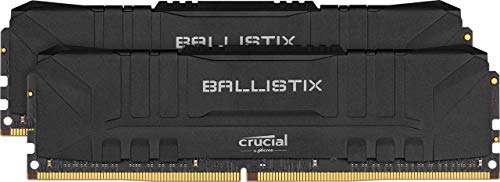 Память 32Gb 3200MHz Crucial Ballistix Black 2x16Gb KIT CL16 DDR4 (BL2K16G32C16U4B) - США, нет прямой доставки
