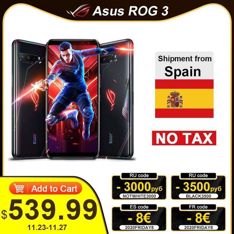 Смартфон ASUS ROG Phone 3 12+128 Гб