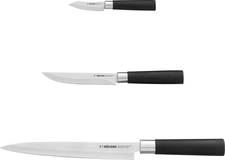 Набор кухонных ножей Nadoba из 3 предметов