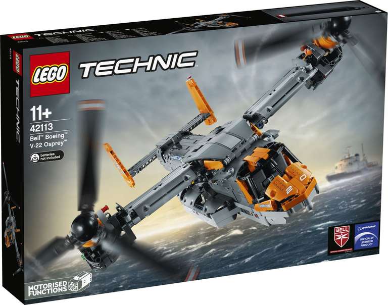 Коллекционный конструктор Lego 42113 Bell™ Boeing™ V-22 Osprey™