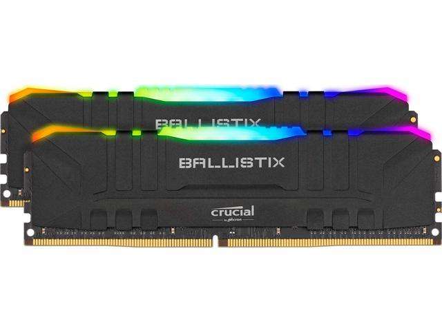Crucial Ballistix RGB 16GB (2 x 8GB) DDR4 3600 cl16 (PC4 28800) BL2K8G36C16U4BL (США - нет прямой доставки)