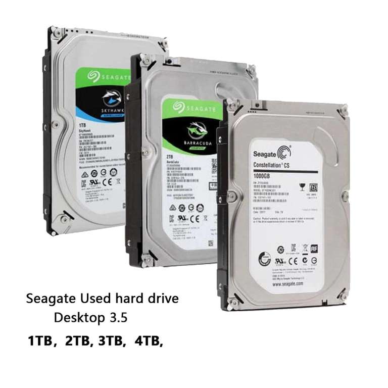 Жесткий диск Seagate 3.5 дюйма SATA 3, 5900-7200 об/мин 2 терабайта