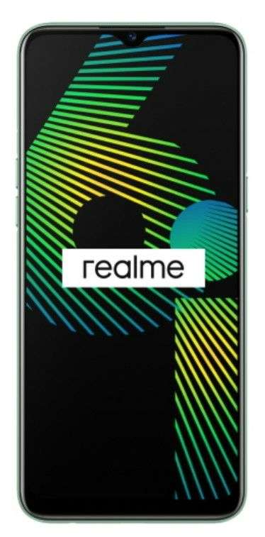 [Липецк, возможно, и другие города] Смартфон Realme 6i 4+128GB (белый и зелёный)