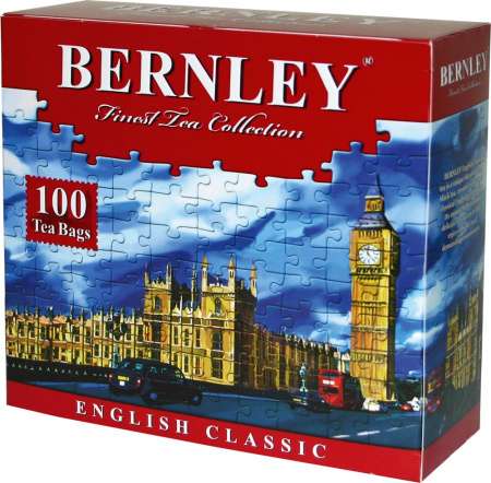 Чай Bernley English Classic черный в пакетиках, 100 шт