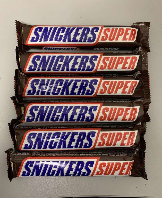 [Тверь] Батончик Snickers Super, 95 г