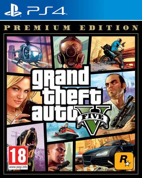[PS4] Grand Theft Auto V Premium Online Edition