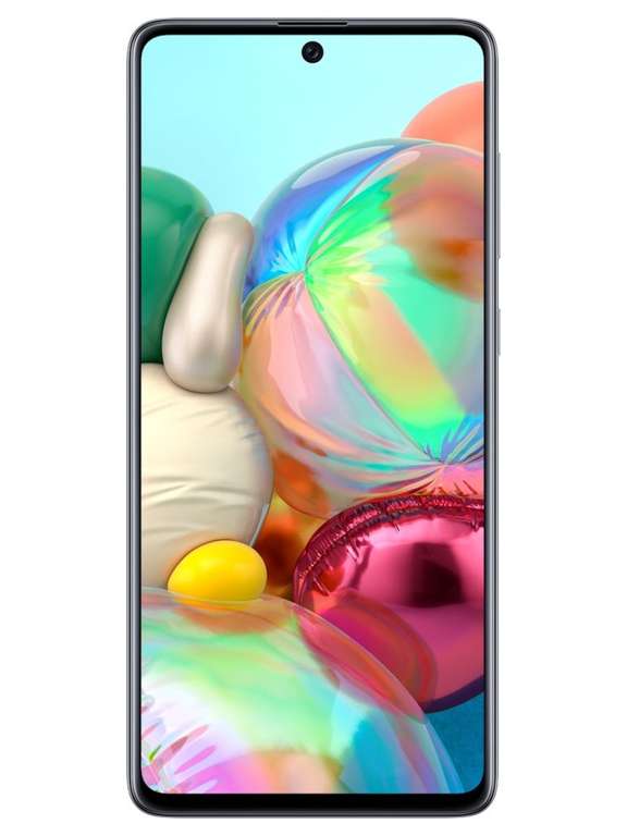 Смартфон Samsung Galaxy A71 128Gb (6.7'' 2400x1080/Super AMOLED Snapdragon730G 6Gb/128Gb 64Mp/32Mp 4500mAh)