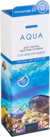 [Мск] Пенка для лица JIGOTT Natural очищающая, увлажняющая, 180мл, Корея