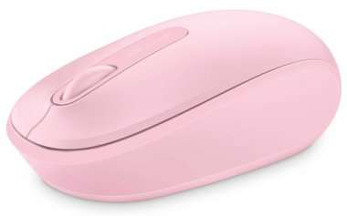 Мышь беспроводная Microsoft Wireless Mobile 1850, розовая