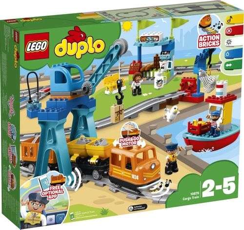 Конструктор LEGO Duplo Town 10875 Грузовой поезд