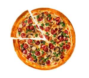 [Мск] Скидка 50% на пиццу "Деревенская"