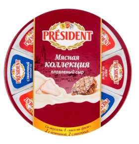 [Краснодар] Сыр плавленый President, 140 гр.