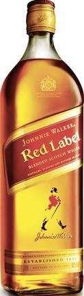 [Мск] Виски JOHNNIE WALKER Red Label, 0.7л + 1 стакан