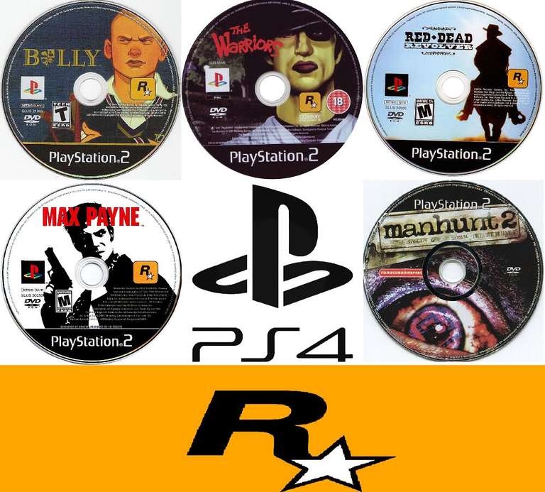 [PS4] Набор классических игр Rockstar Games с PS2™