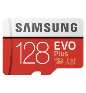 Карта памяти Samsung EVO Plus microSDXC 128 ГБ
