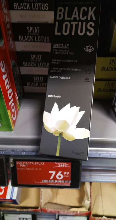 [Казань] Зубная паста SPLAT Black Lotus
