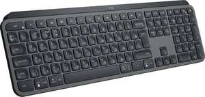 Клавиатура LOGITECH MX Keys, USB, черный [920-009417]
