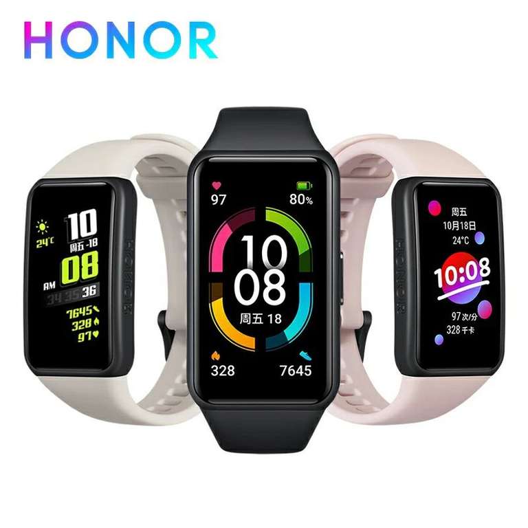 [7.12] Смарт-часы Honor Band 6 с Sp02