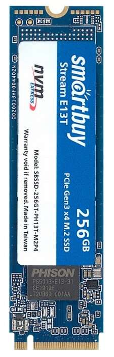 SSD накопитель SmartBuy 256 GB (Stream E13T 256 GB SBSSD-256GT-PH13T-M2P4)