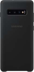 Клип-кейс чехол Samsung Silicone Cover S10+ Black + другие цвета