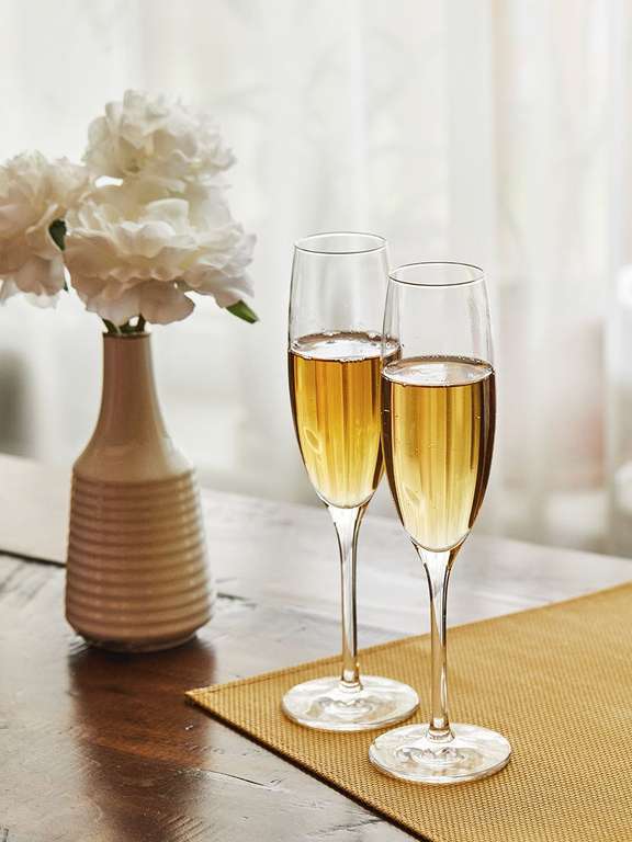 KILUX Набор стеклянных бокалов для шампанского Nebelhaufen, 170 мл, 2 шт