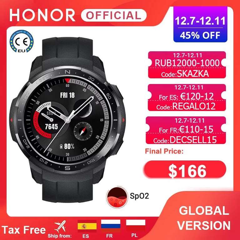 Смарт-часы Honor watch GS Pro