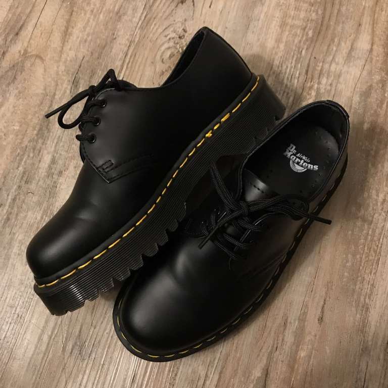 Черные туфли Dr Martens 1461 Bex