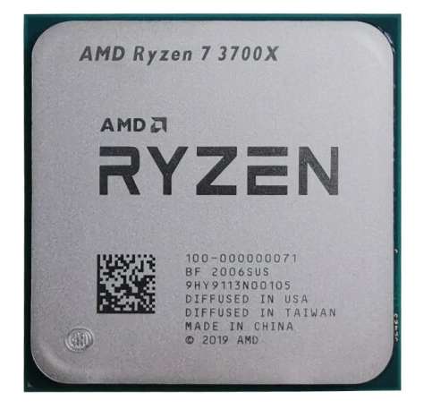 Процессор Ryzen 7 3700X 3,6 ГГц, 8/16 ядер