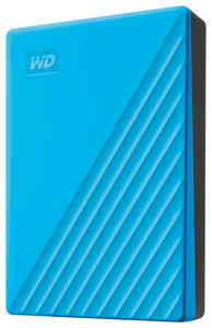 Внешний HDD Western Digital My Passport 2 ТБ голубой