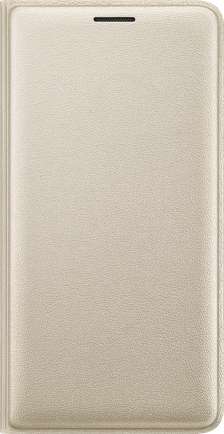 [Хабаровск и др.] Чехол-книжка Samsung Flip Wallet для Samsung Galaxy J3 (2016) Gold
