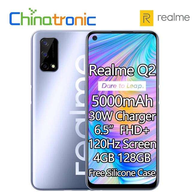 Смартфон Realme Q2 5G 4/128 Гб (Dimensity 800 U, 120гц)