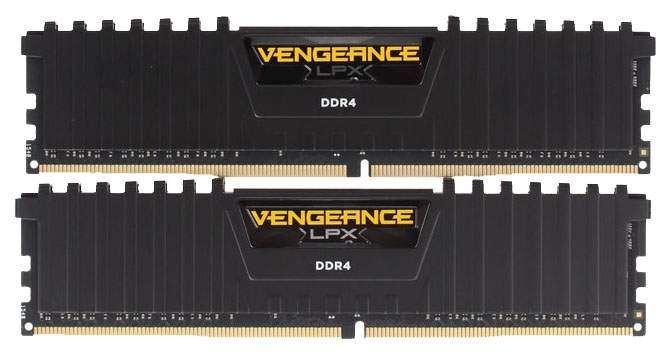 DDR4 16GB (2X8GB) 2400МГц | Corsair VENGEANCE LPX