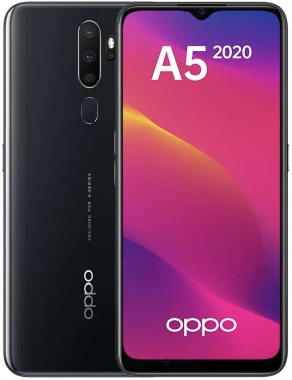 Смартфон OPPO A5 (2020) 3/64GB черный