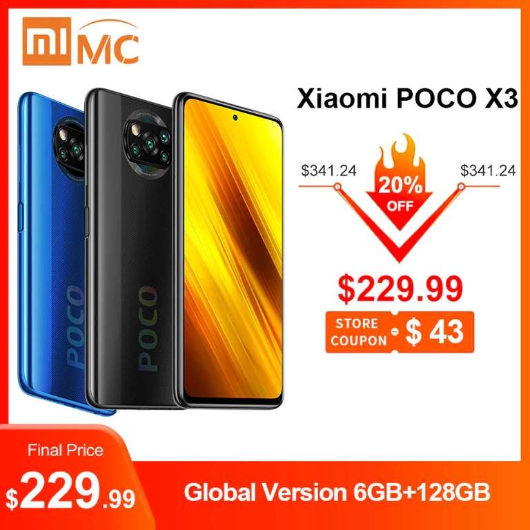 Xiaomi POCO X3 NFC 6-128 гб