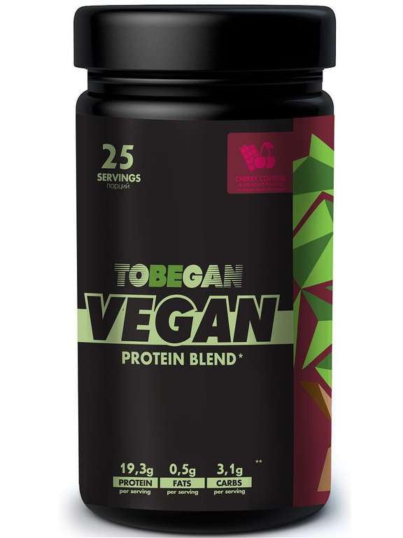 Протеин Tobegan Vegan изолят соевого белка Иван-поле , 1кг