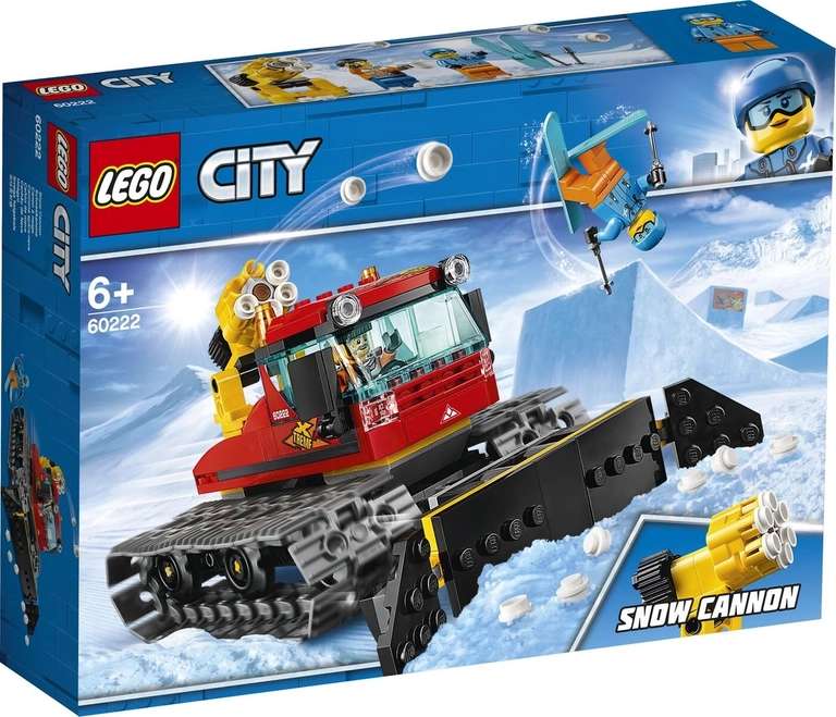 Конструктор LEGO City Great Vehicles 60222 Снегоуборочная машина