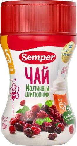 Чай Semper "Малина и шиповник", 200 г