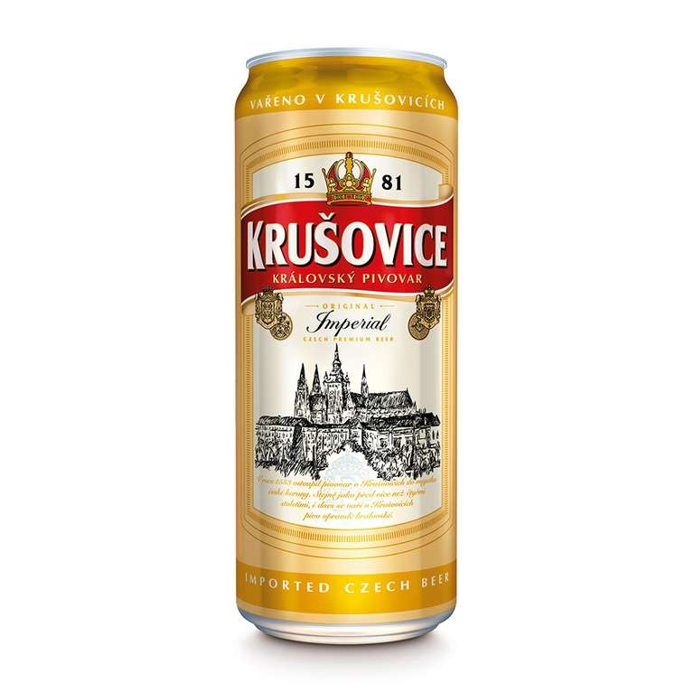 [Кострома] Пиво Krusovice 5%, 0.5л, Чехия