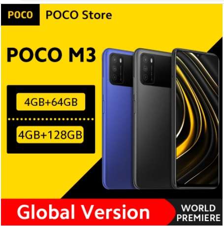 Смартфон Xiaomi Poco m3 4+64 Гб