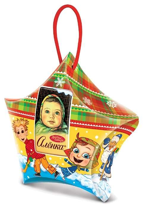 Набор конфет Алёнка в виде елочной игрушки, 185 г (цена с купоном -15%)