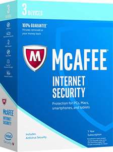 McAfee Internet Security для Windows на 6 месяцев