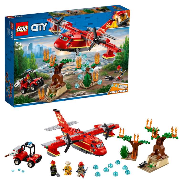 LEGO City 60217 Пожарный самолет (ещё несколько в описании)