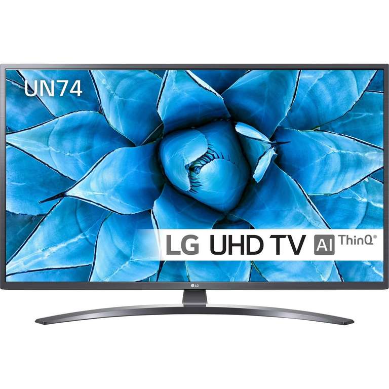 Телевизор LG 55UN74006LA (55", 4K, IPS (RGB), WebOS, Пульт Magic Remote, Bt, wi-fi 5GHz) 2020
